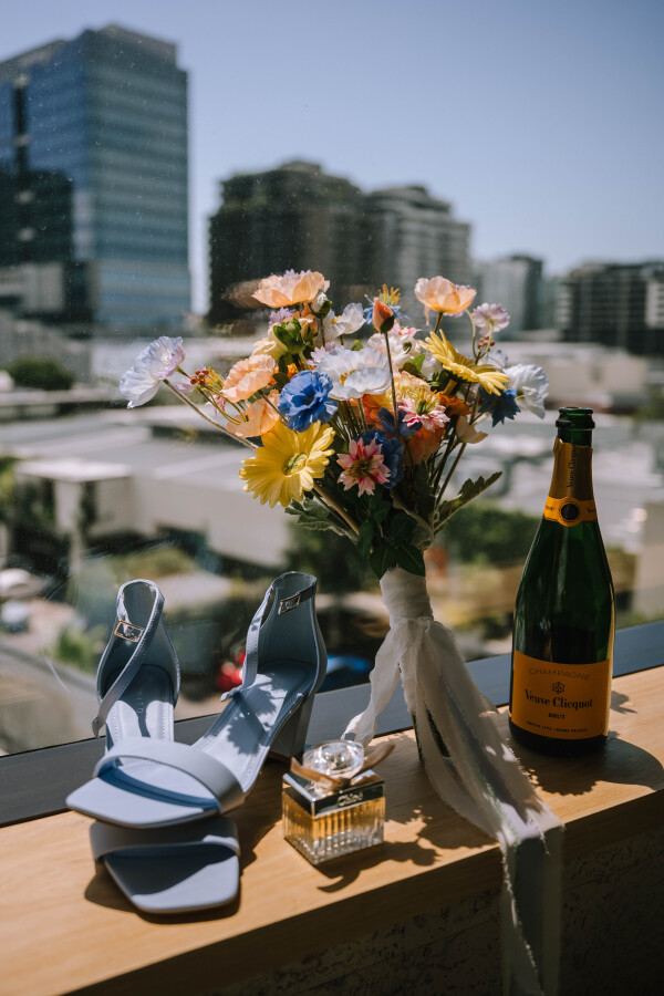 bridal accessories photography at the calile hotel in brisbane