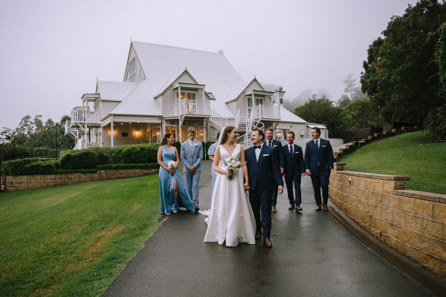wedding photography at maleny manor sunshine coast