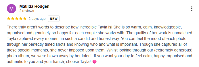 tayla jayne photography reviews